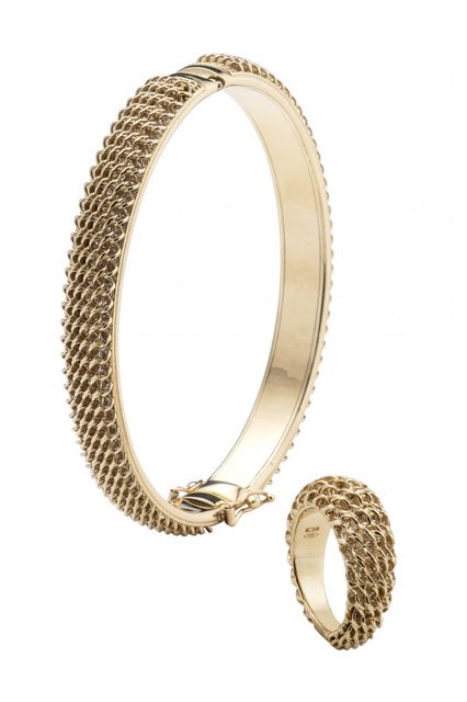 bracciale e anello chini