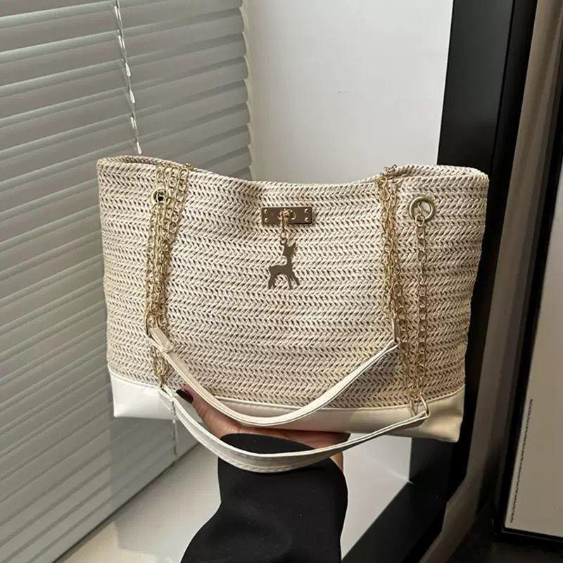 The Chevron Chain Tote