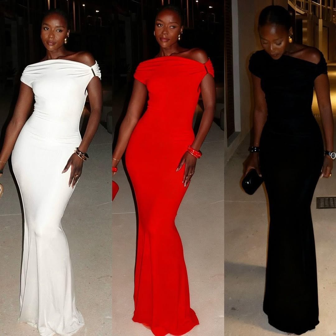 The Timeless Off-Shoulder Gown