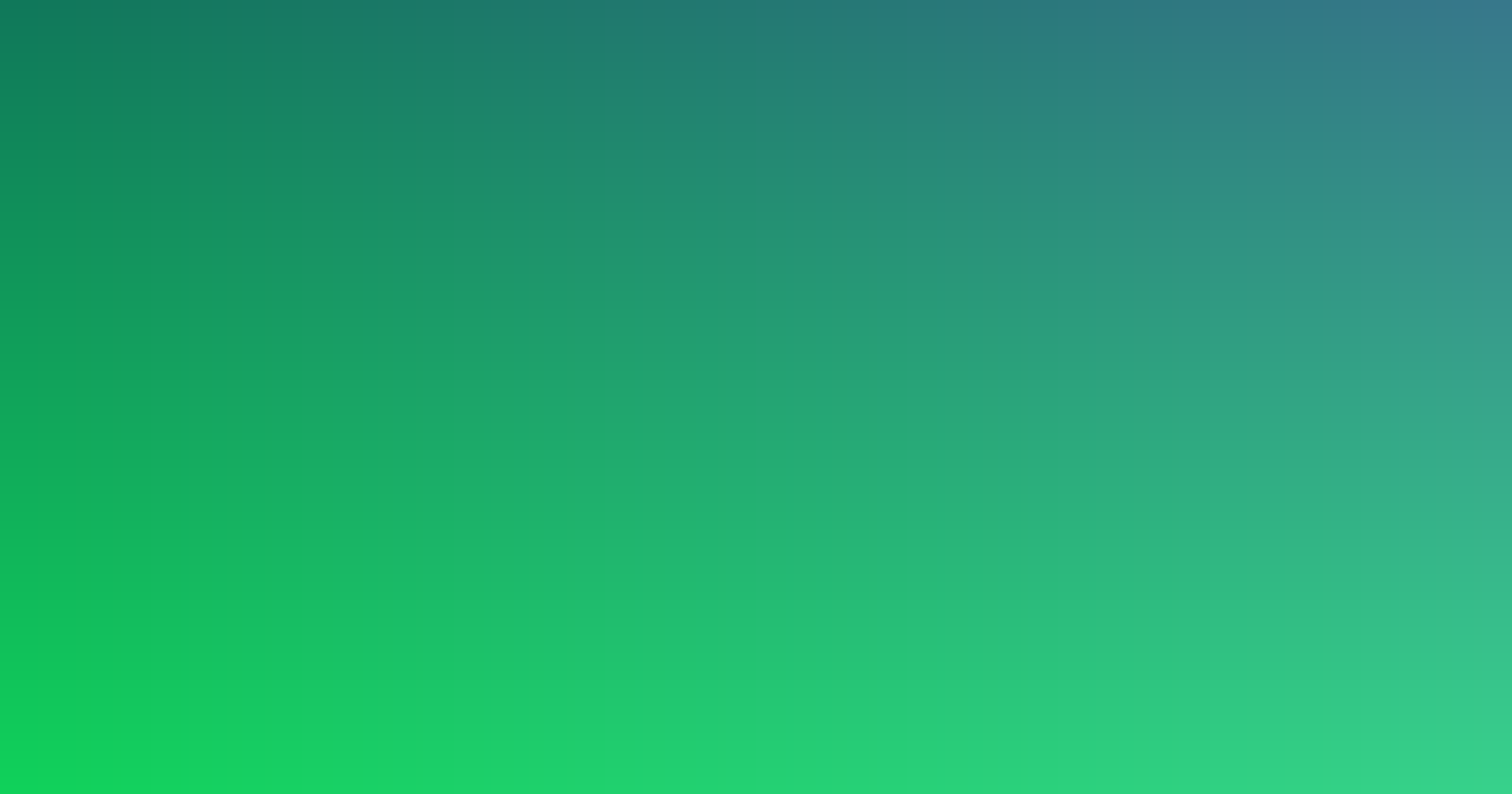 Abstract emerald gradient cover art