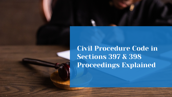 Applicability of the Civil Procedure Code in Oppression and Mismanagement Proceedings 