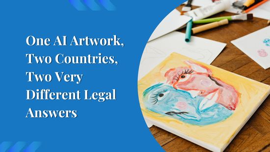 One AI Artwork, Two Countries, Two Very Different Legal Answers