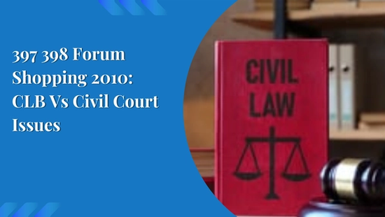 397/398 - Forum Shopping - Company Law Board - Indian Company Law 