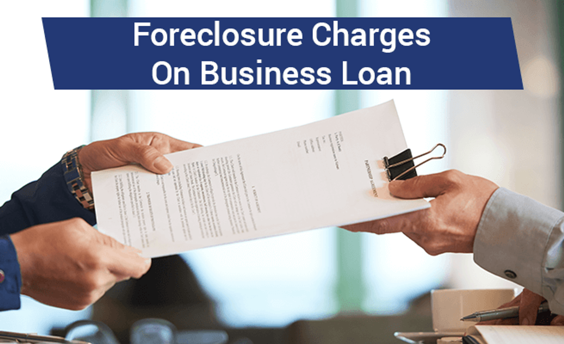 Foreclosure Charges