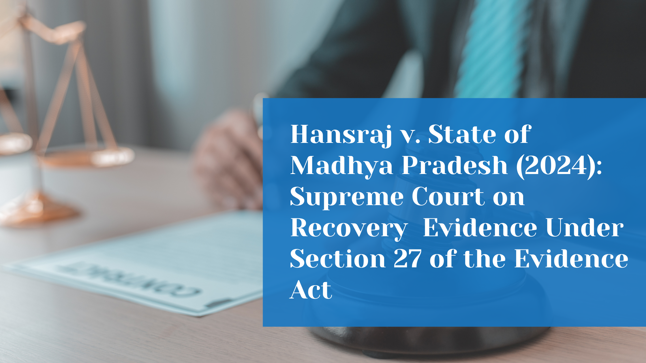 Supreme Court Acquits Accused After Holding Recovery and Identification  Evidence Legally Unreliable 