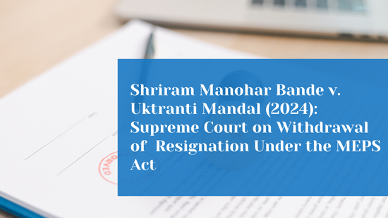Supreme Court Holds Acceptance of Resignation Is Effective Even Without  Communication to Employee 