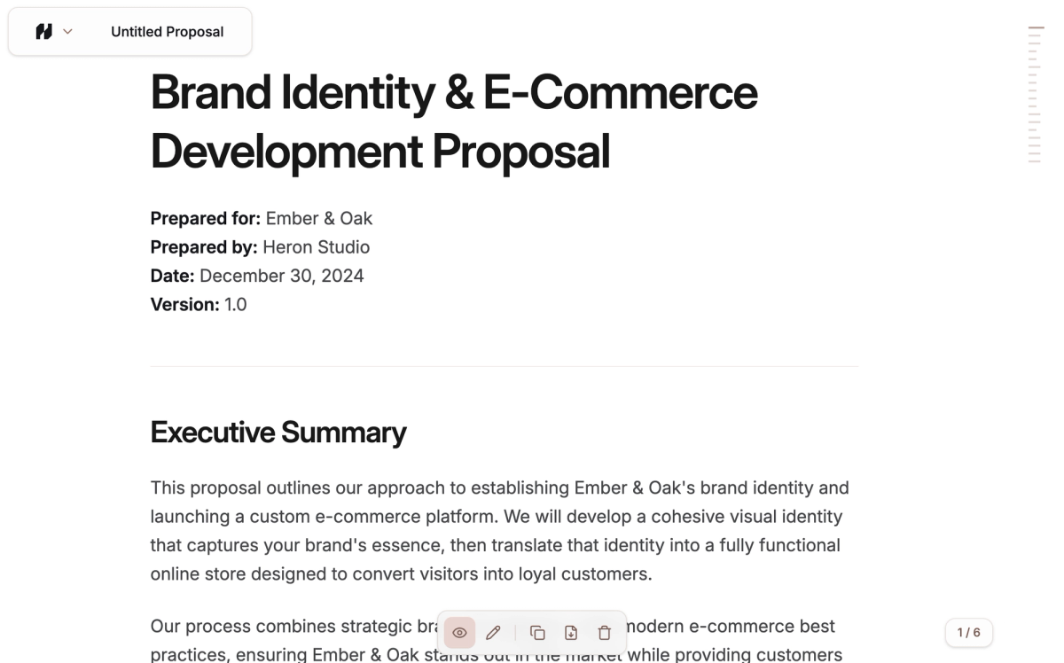 Slate Document Preview