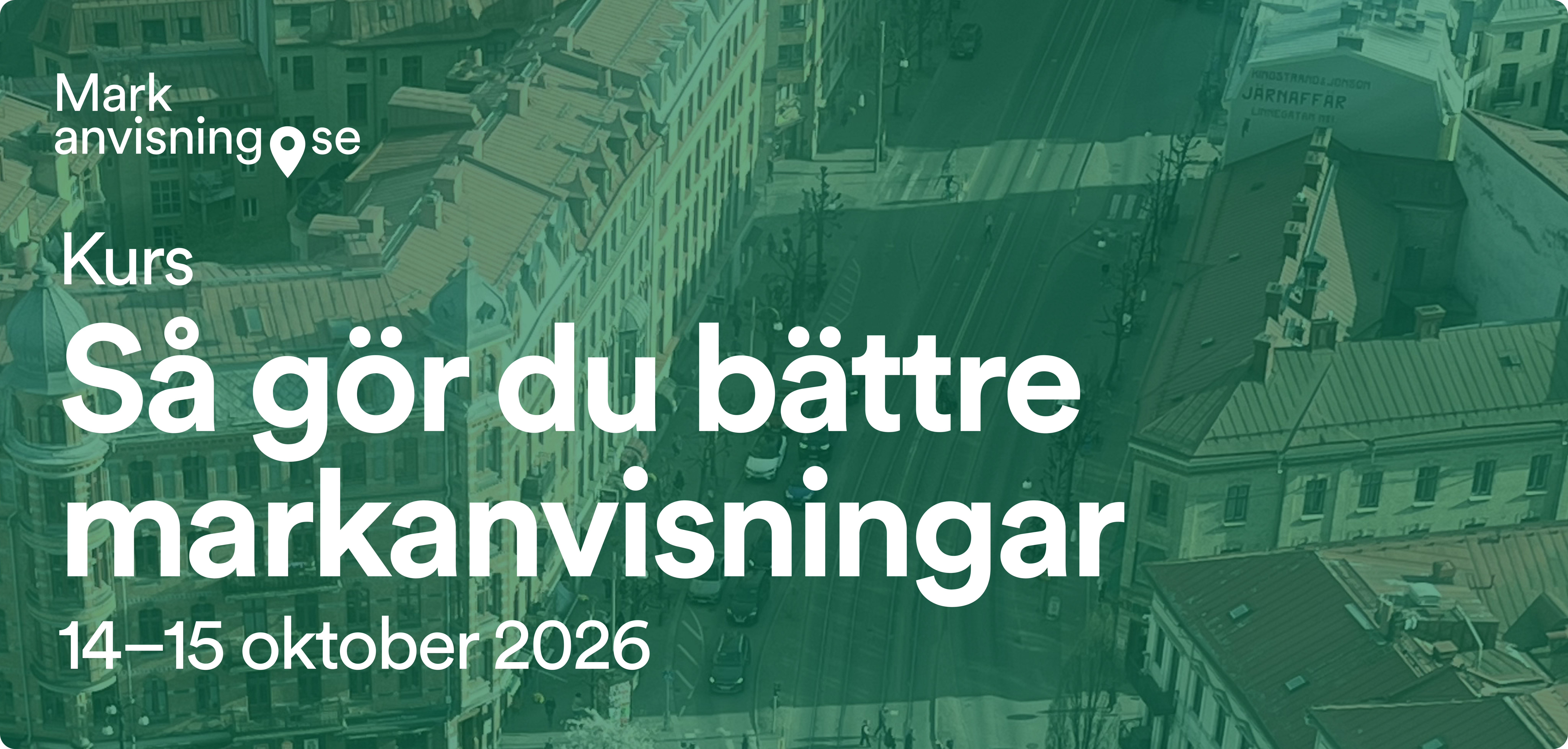 Nu lanserar vi en kurs där du får fördjupad och praktisk kunskap om hela markanvisningsprocessen.