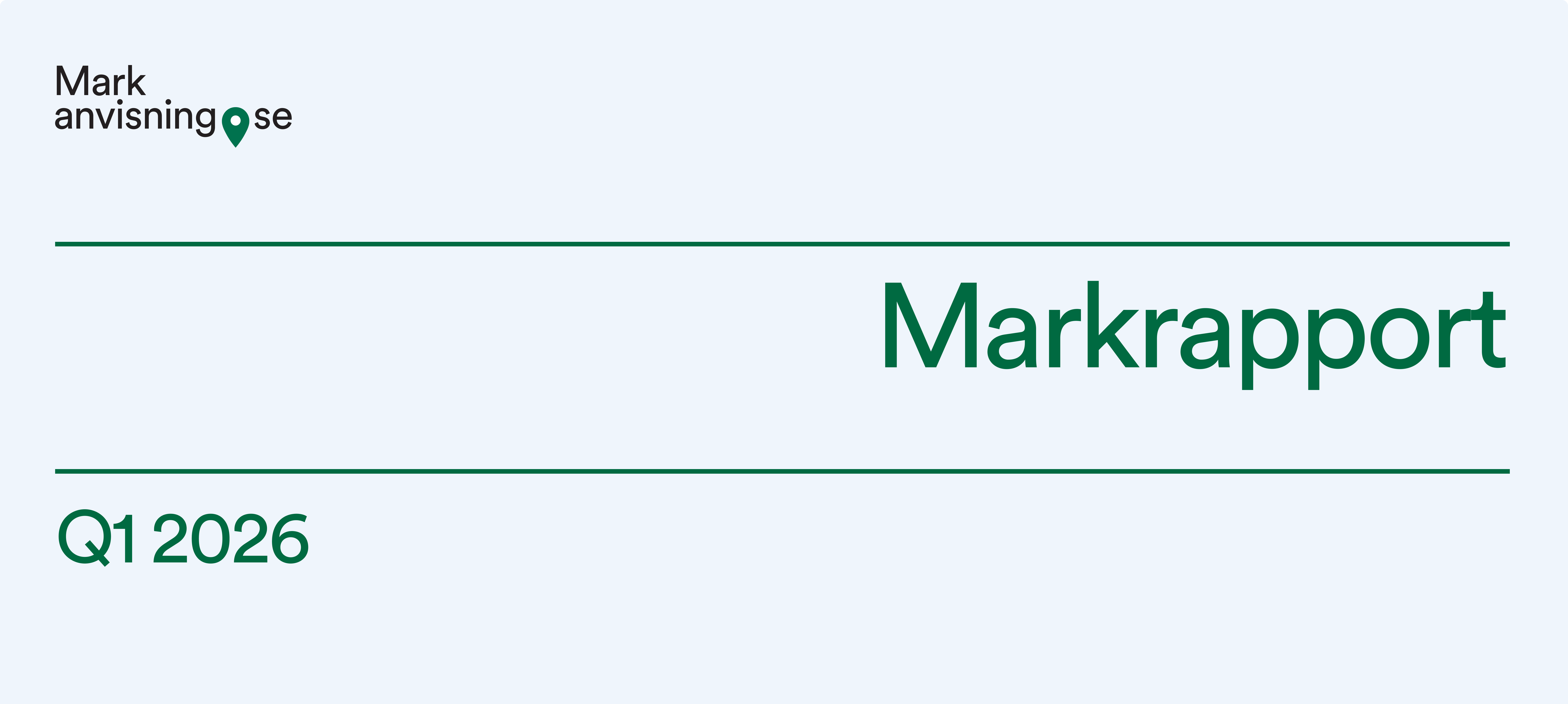 Markrapporten sammanställer 70 kommuners arbete med markanvisningar.