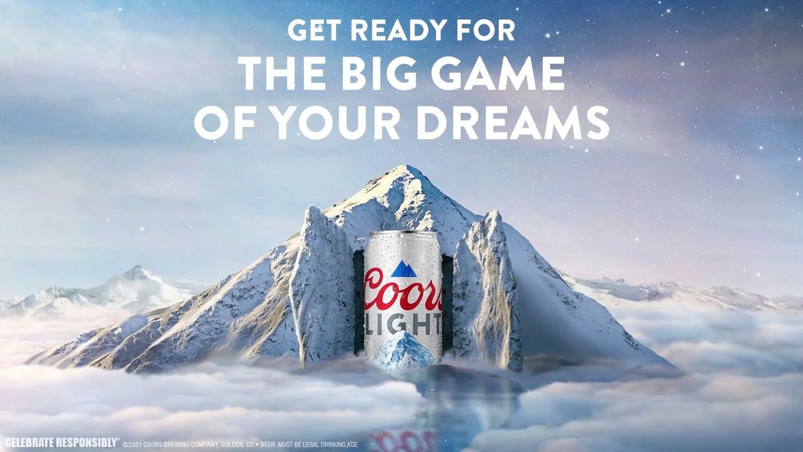 Coors Light Leverages Tech Innovation With A Big Game Ad For Your Dreams