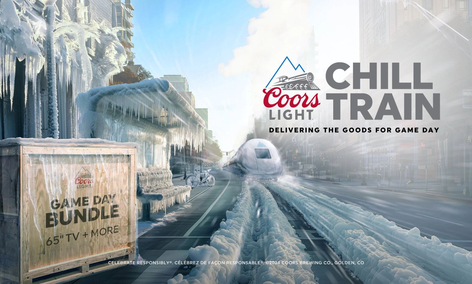 Coors Light Goes All In to Bring Chill Vibes to Canadian Super Bowl Viewers