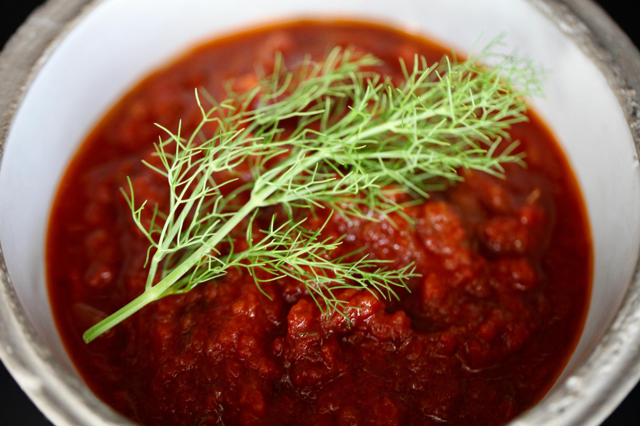 Wild Fennel Sauce