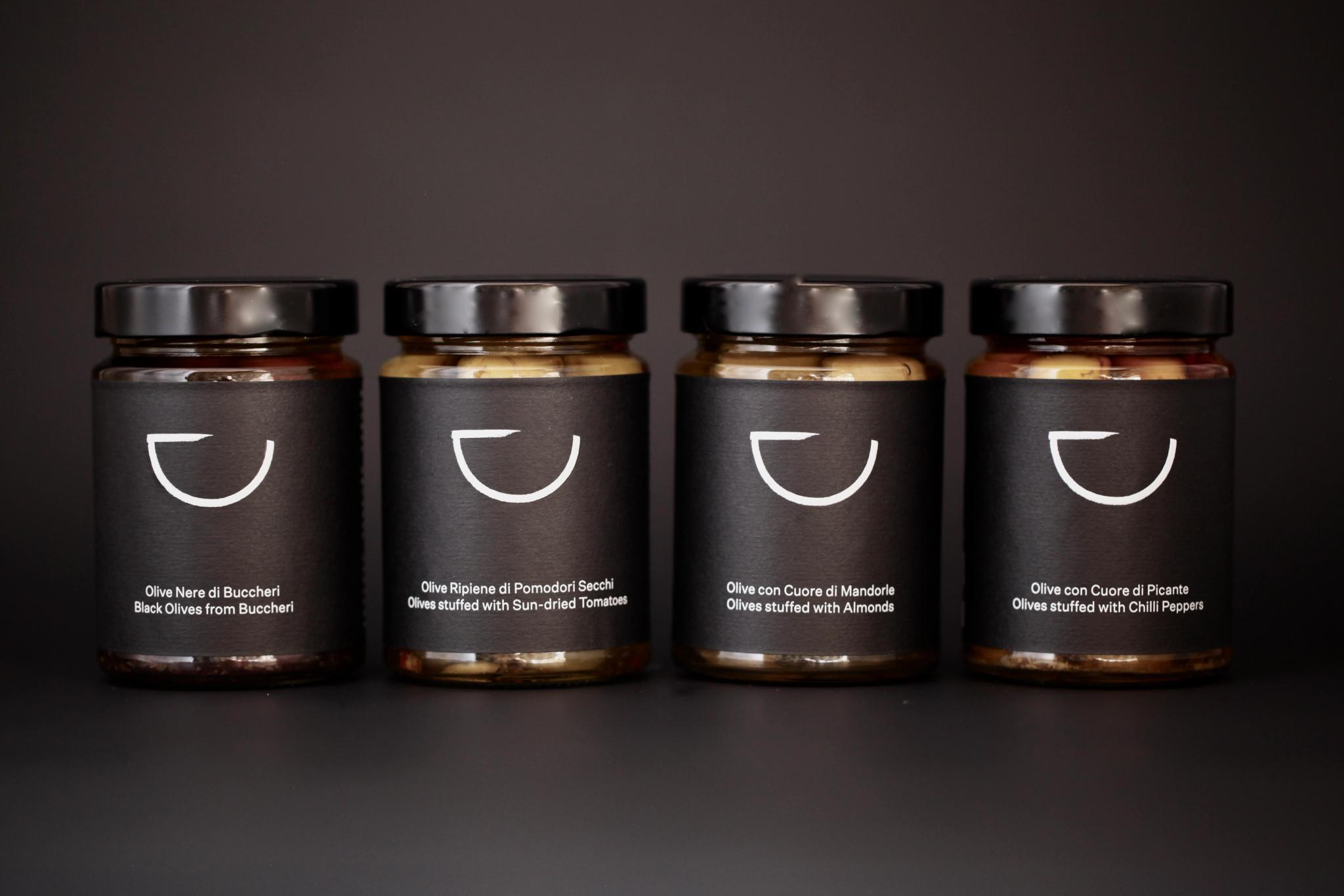 collection of stuffed olives