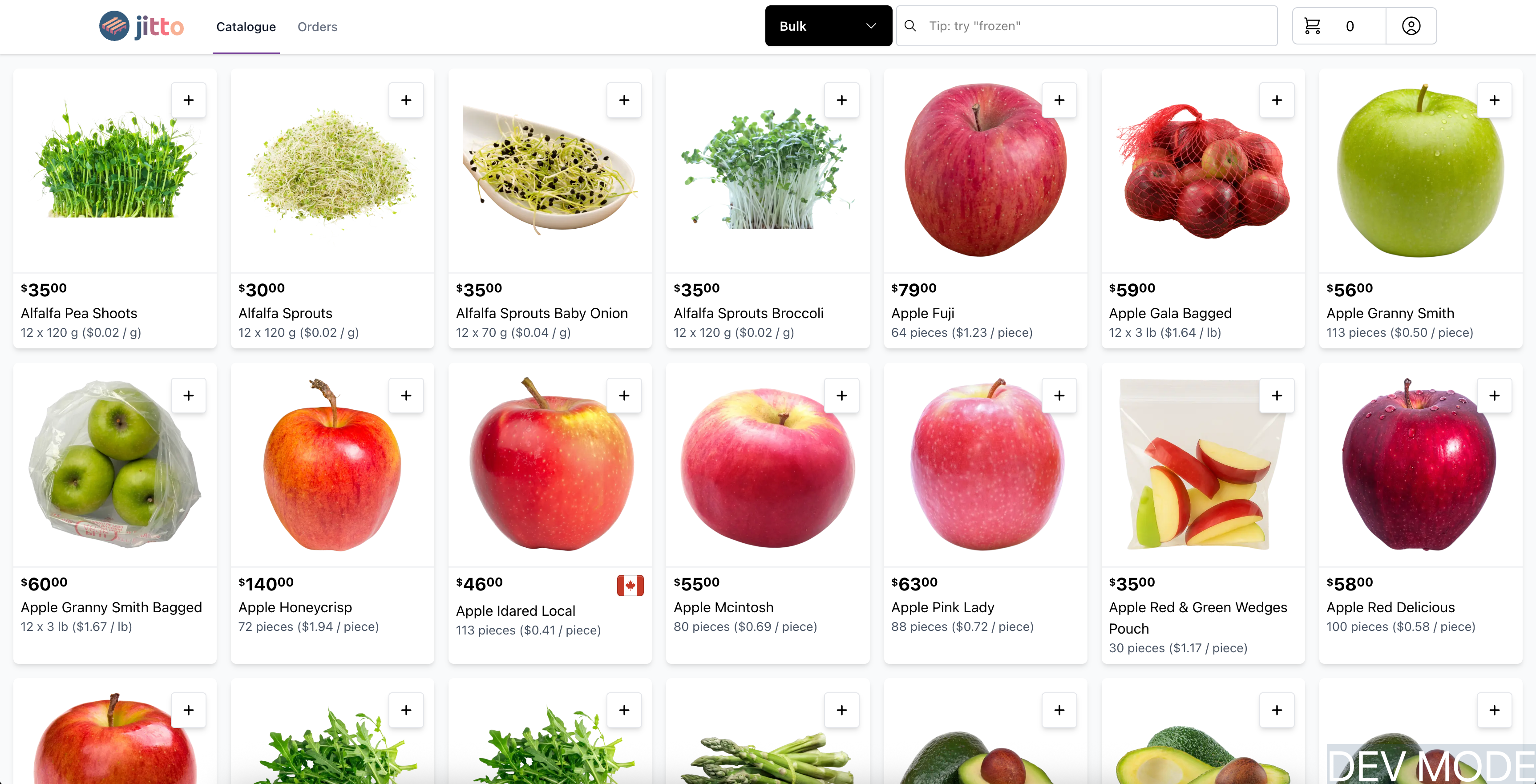 Jitto store frontend