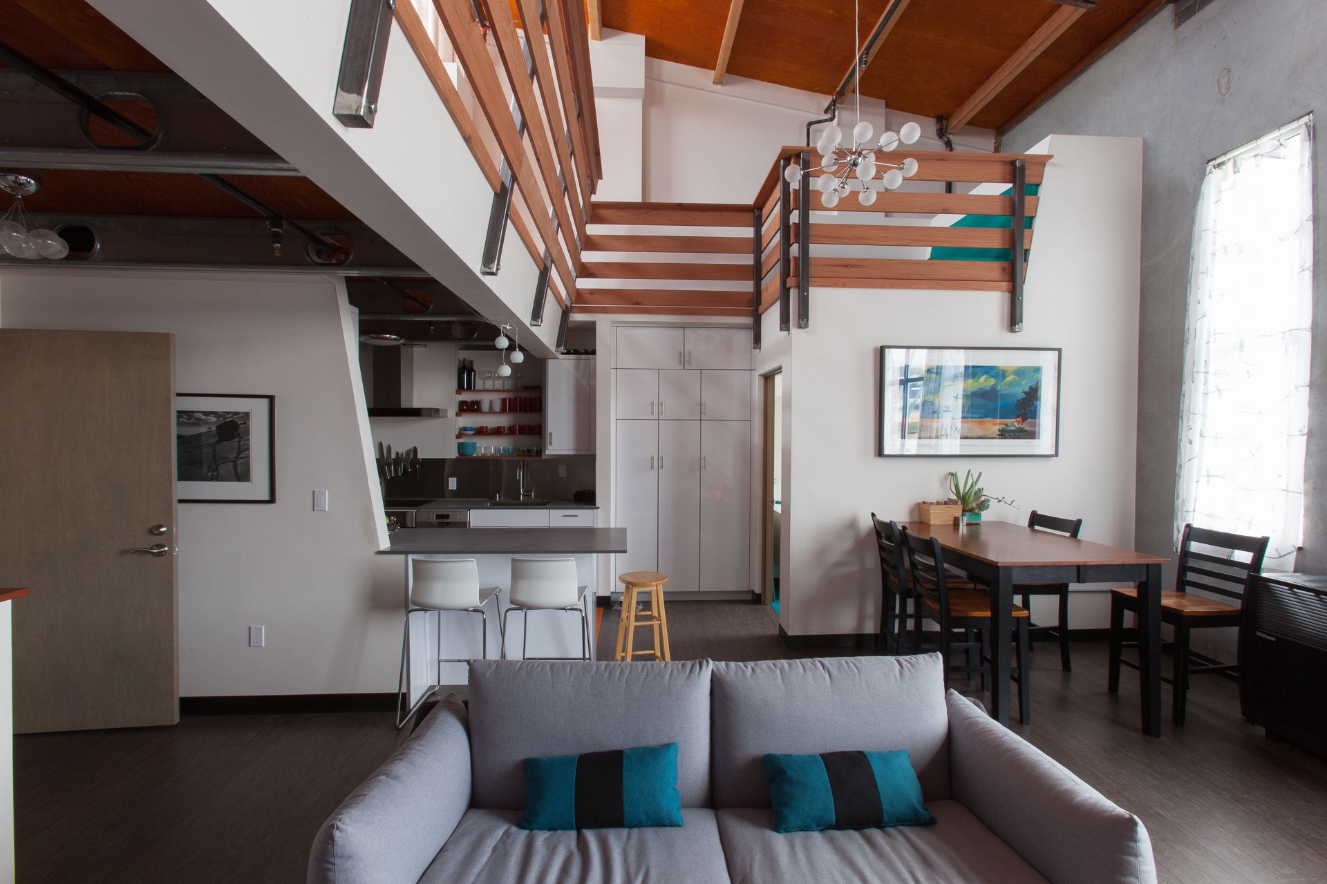 Delaware Addition — Caletti Cycles Live / Work Space — 2