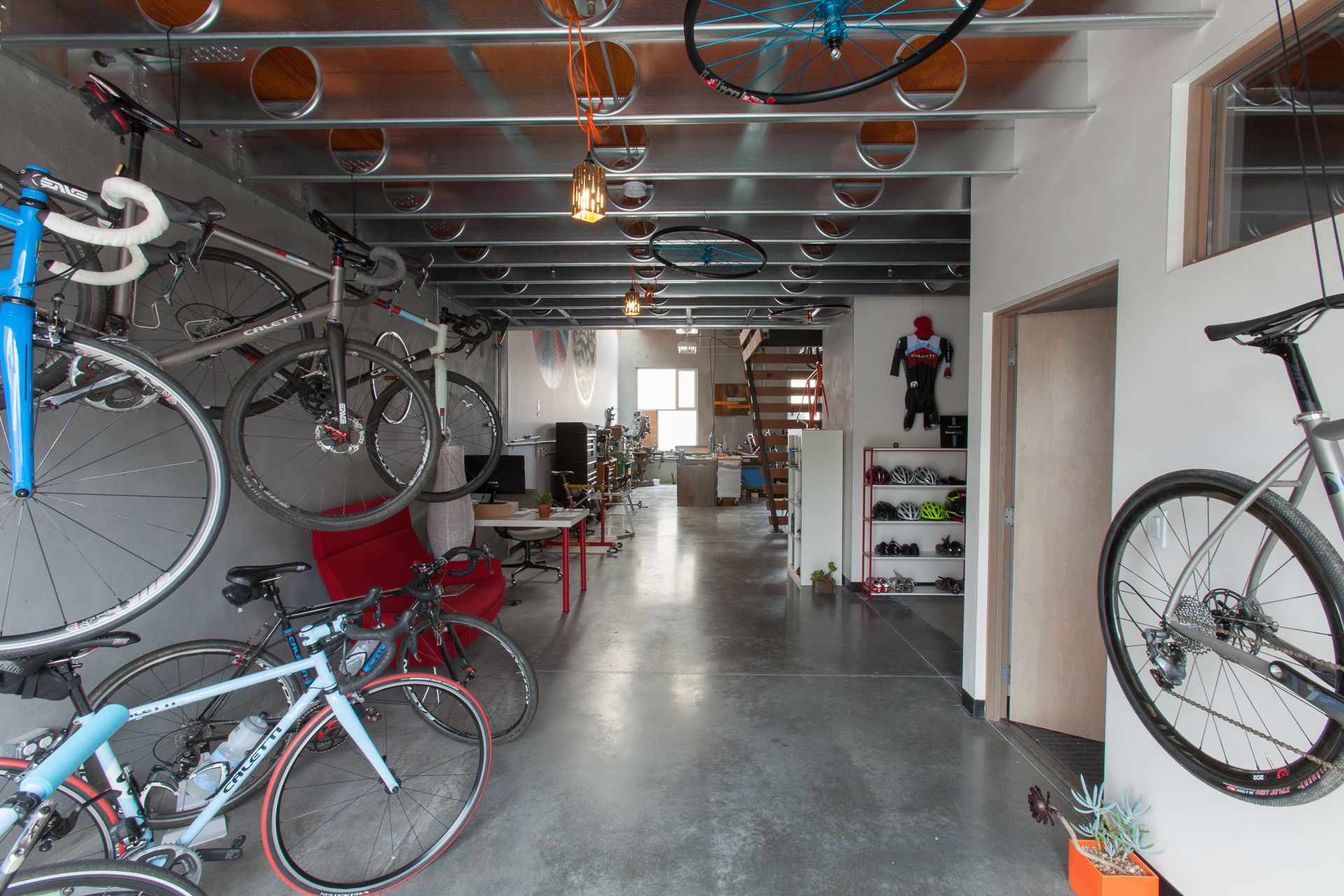 Delaware Addition — Caletti Cycles Live / Work Space — 6