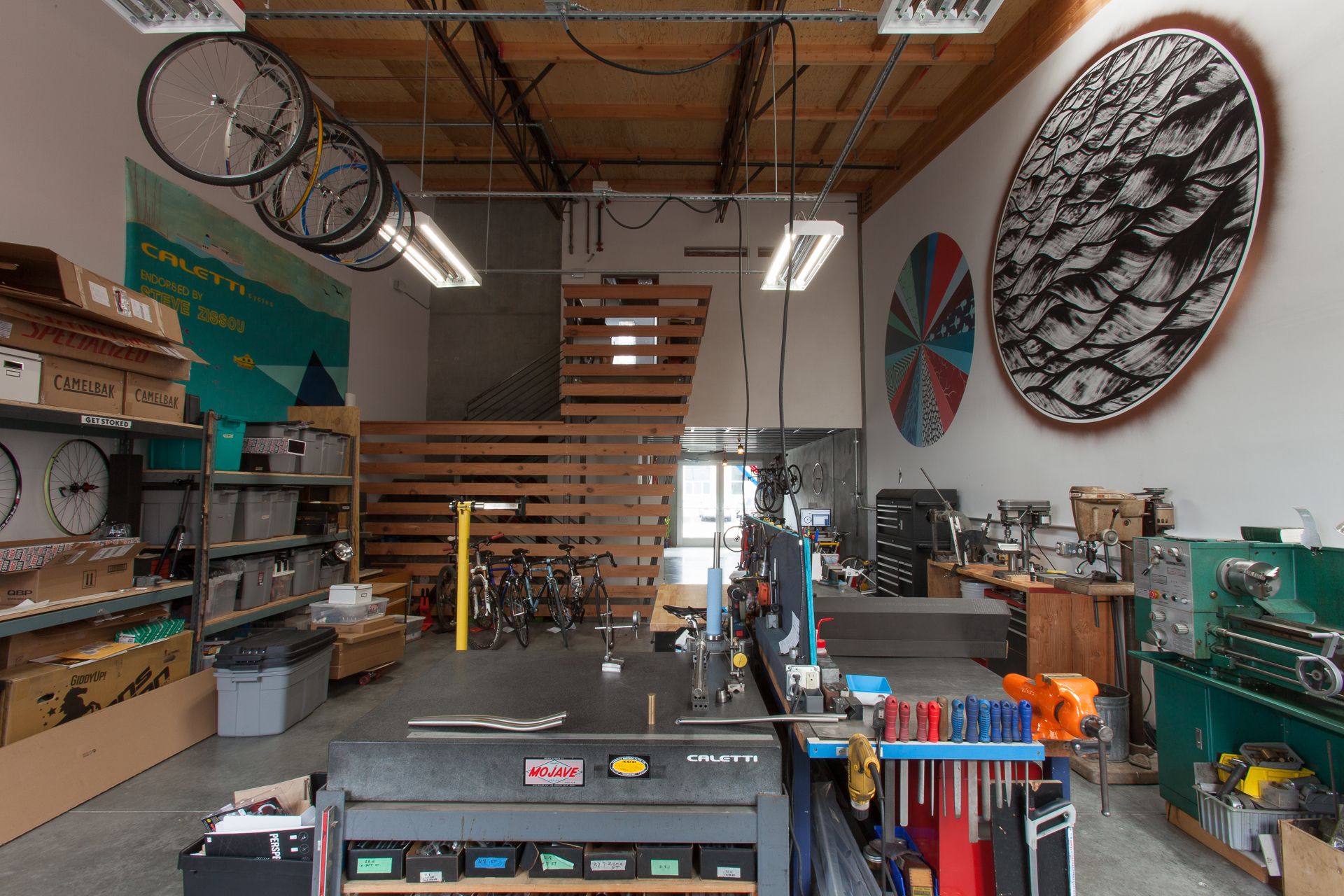 Delaware Addition — Caletti Cycles Live / Work Space — 8
