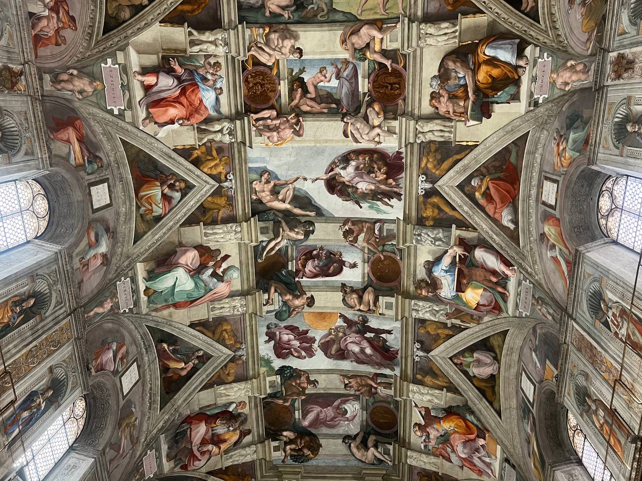 Chapelle Sixtine - Les peintures de Michelangelo