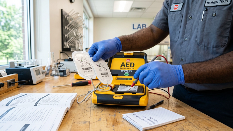 Manutenzione defibrillatore: cosa fare e ogni quanto