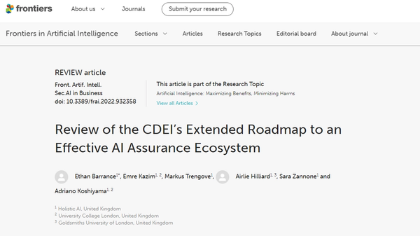 Screenshot of the preprint on SSRN