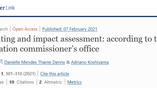 Screenshot of the article publishedin AI & Ethics
