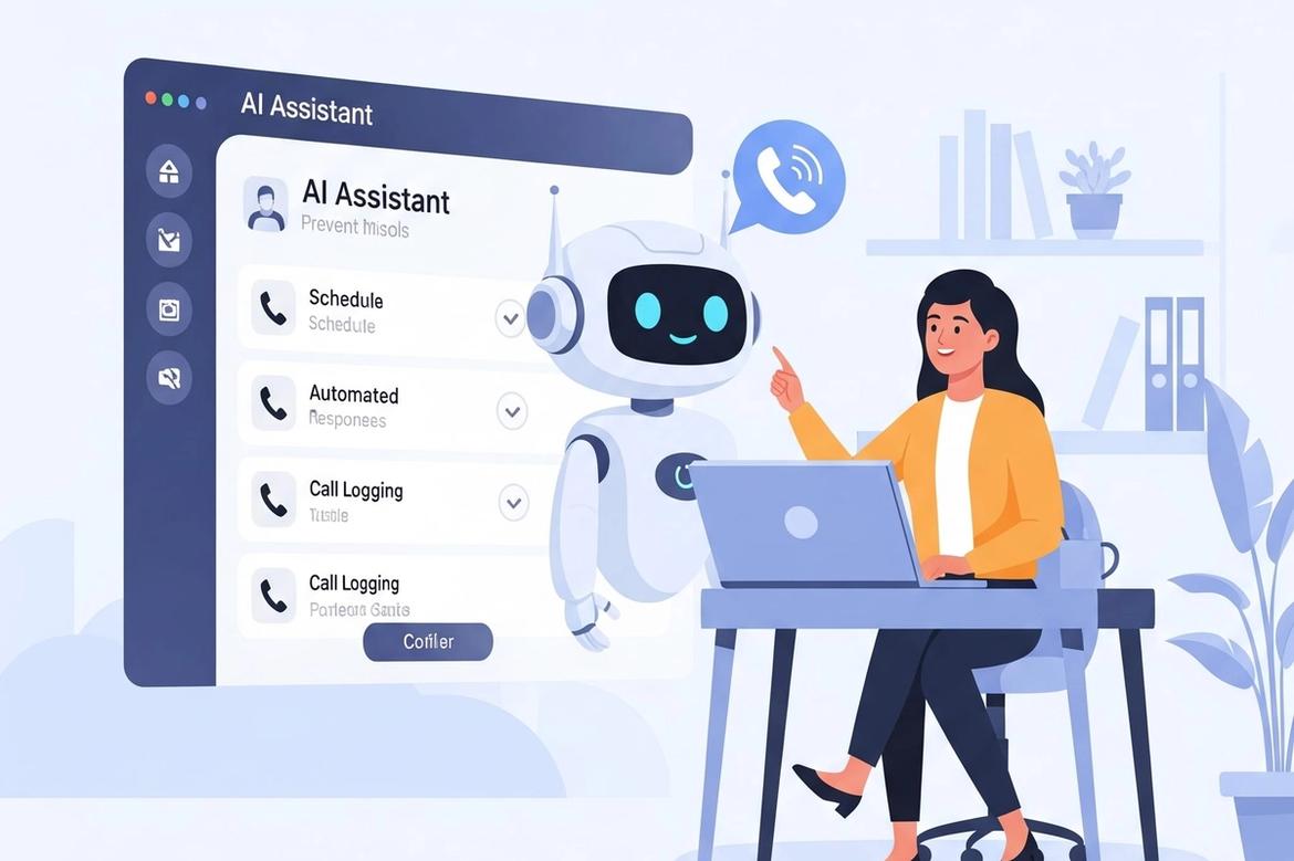 AI Assistant managing leads for a small business owner, showing increased customer satisfaction and closed deals through automation.