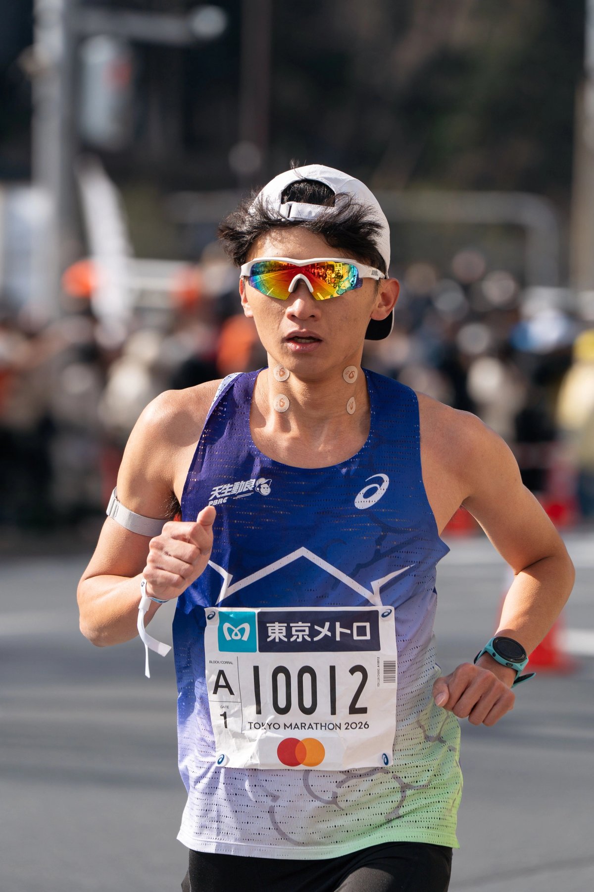 Man at Tokyo Marathon