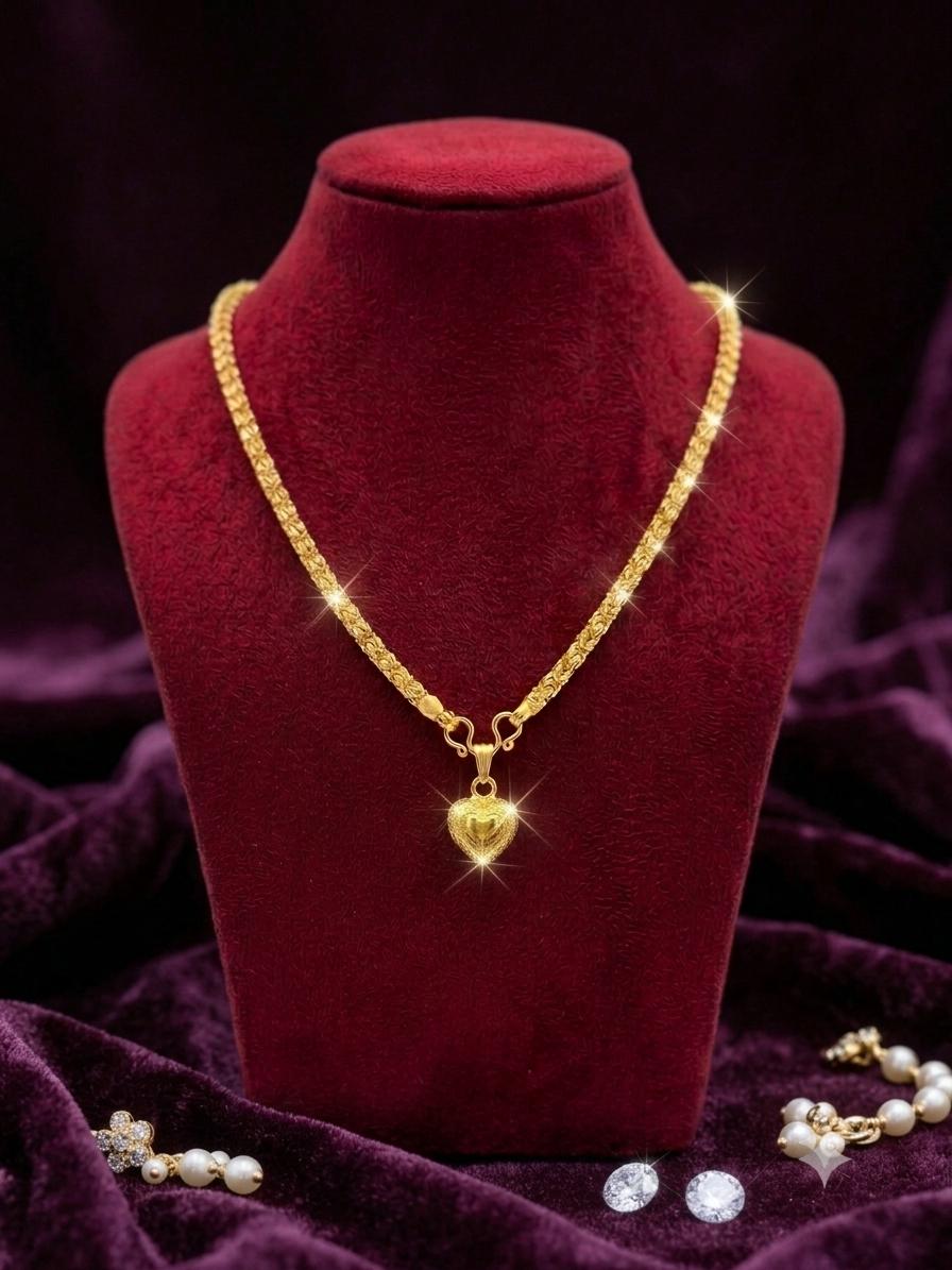 Heart Pendant short Chain