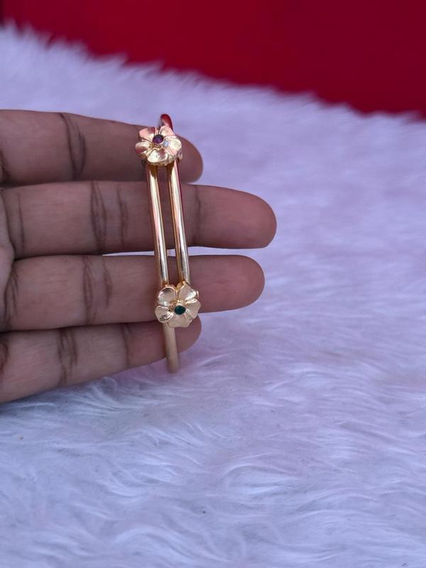 AHM Floral Grace adjustable Kada