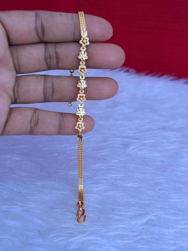 Floral Charm Bracelet