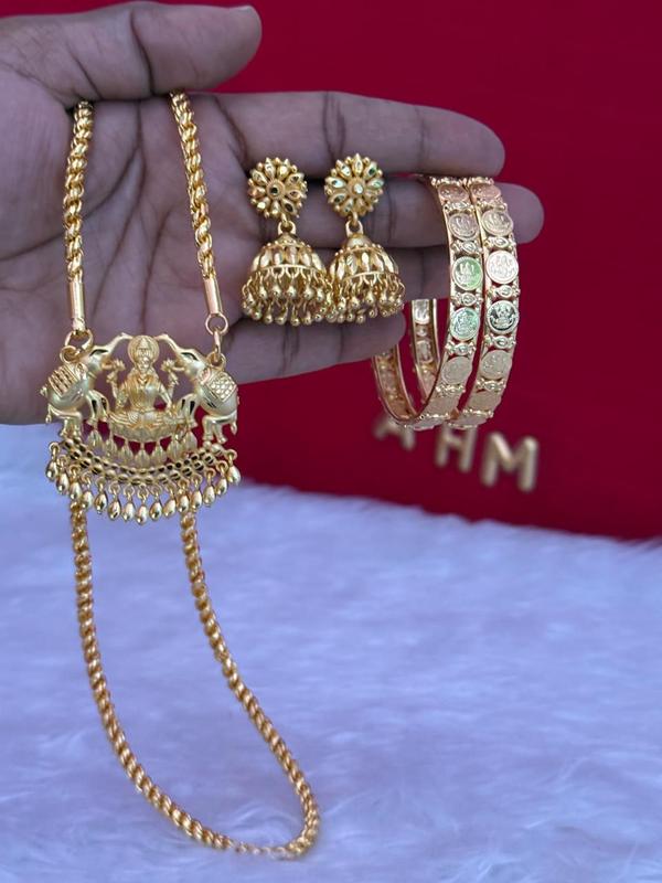Lakshmi Divine Jewellery Combo Set