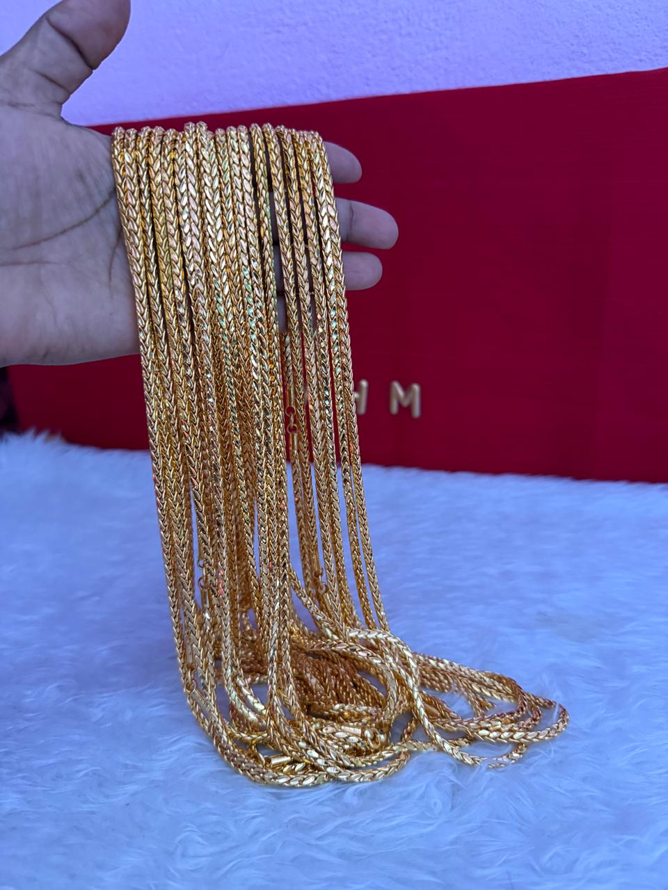 Premium thick Gold-Plated Chain