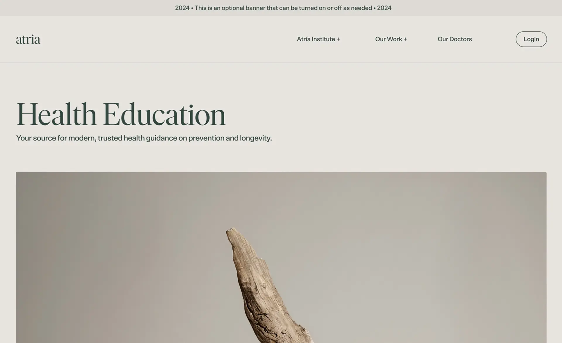Atria Health Education
