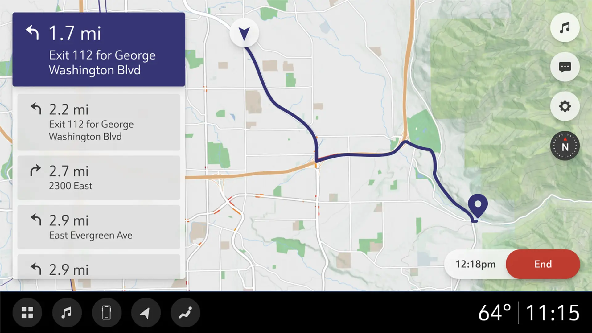 General Motors Navi - Turn by Turn Expanded
