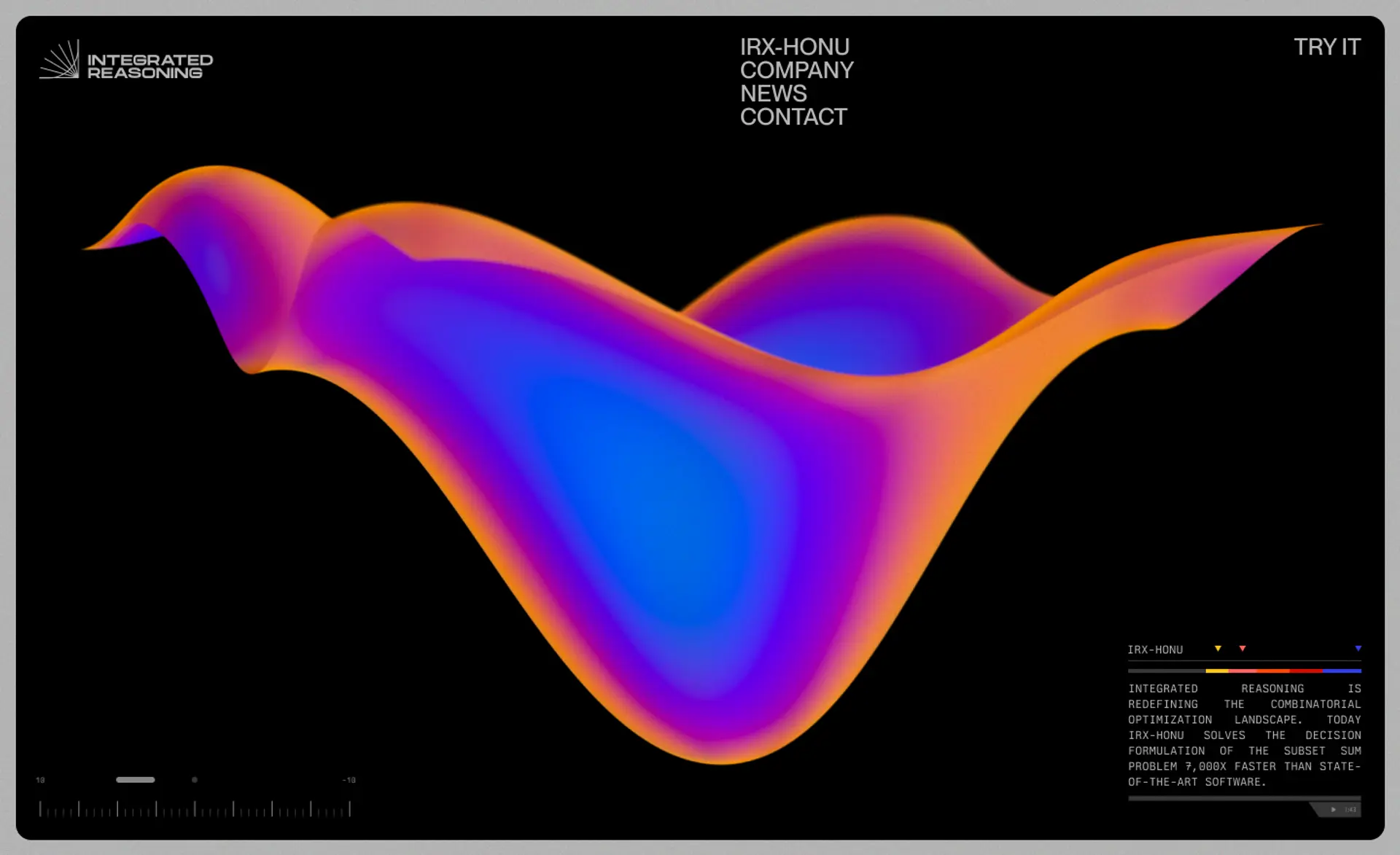 Integrated Reasoning IRX-Honu design by Non-Linear Studio