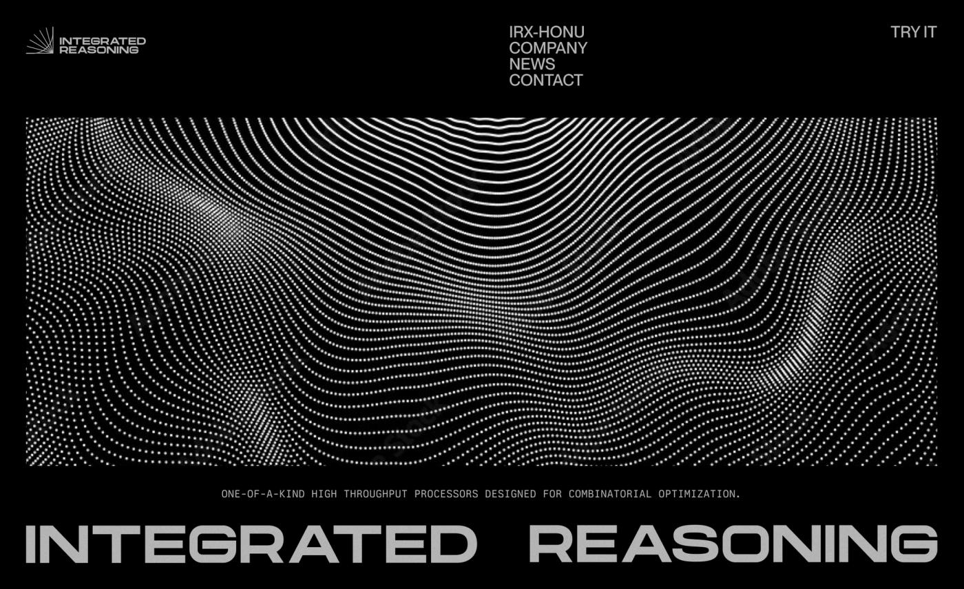 Integrated Reasoning Branding + Website by Non-Linear Studio