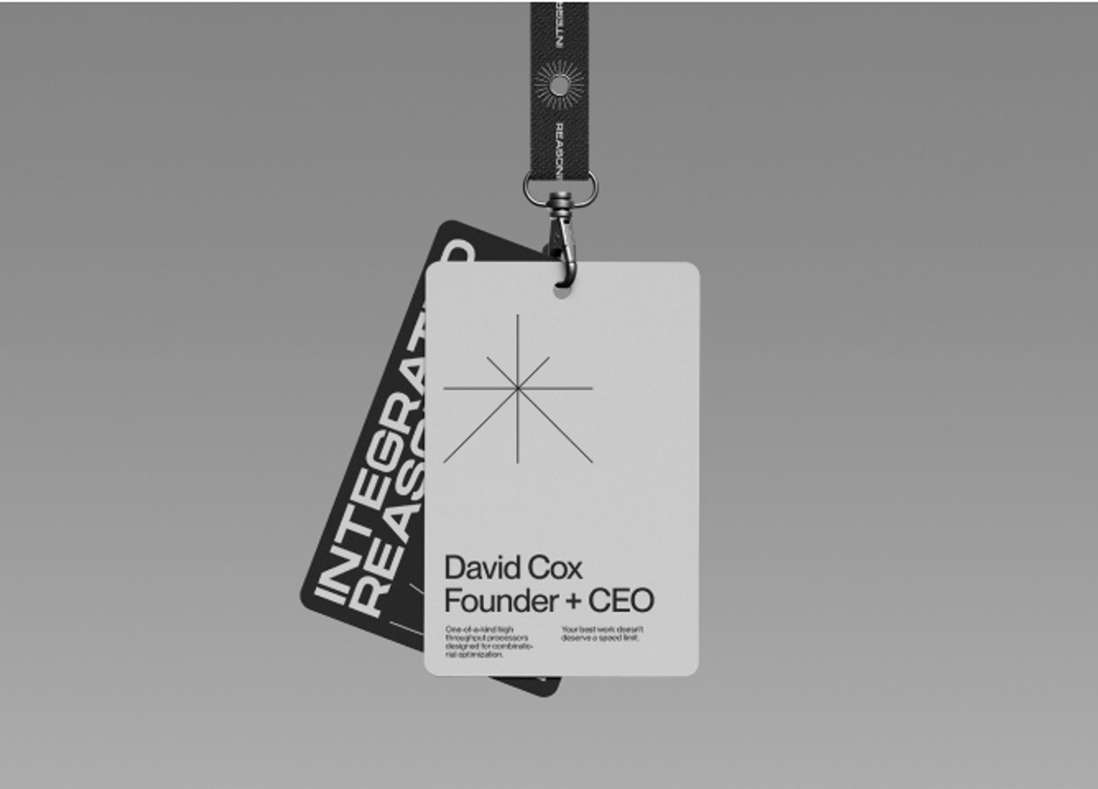 Integrated Reasoning Badge Design by Non-Linear Studio