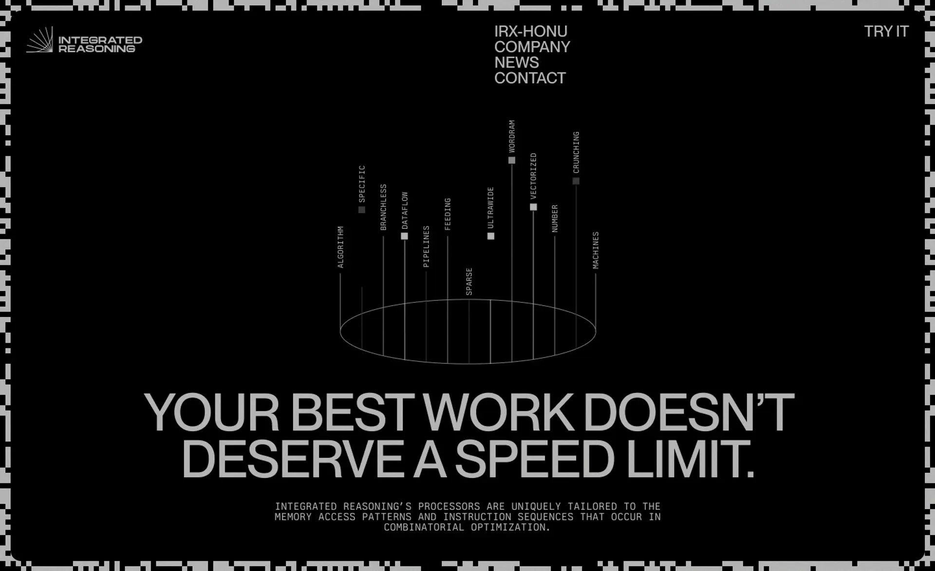 Integrated Reasoning speed limit design by Non-Linear Studio