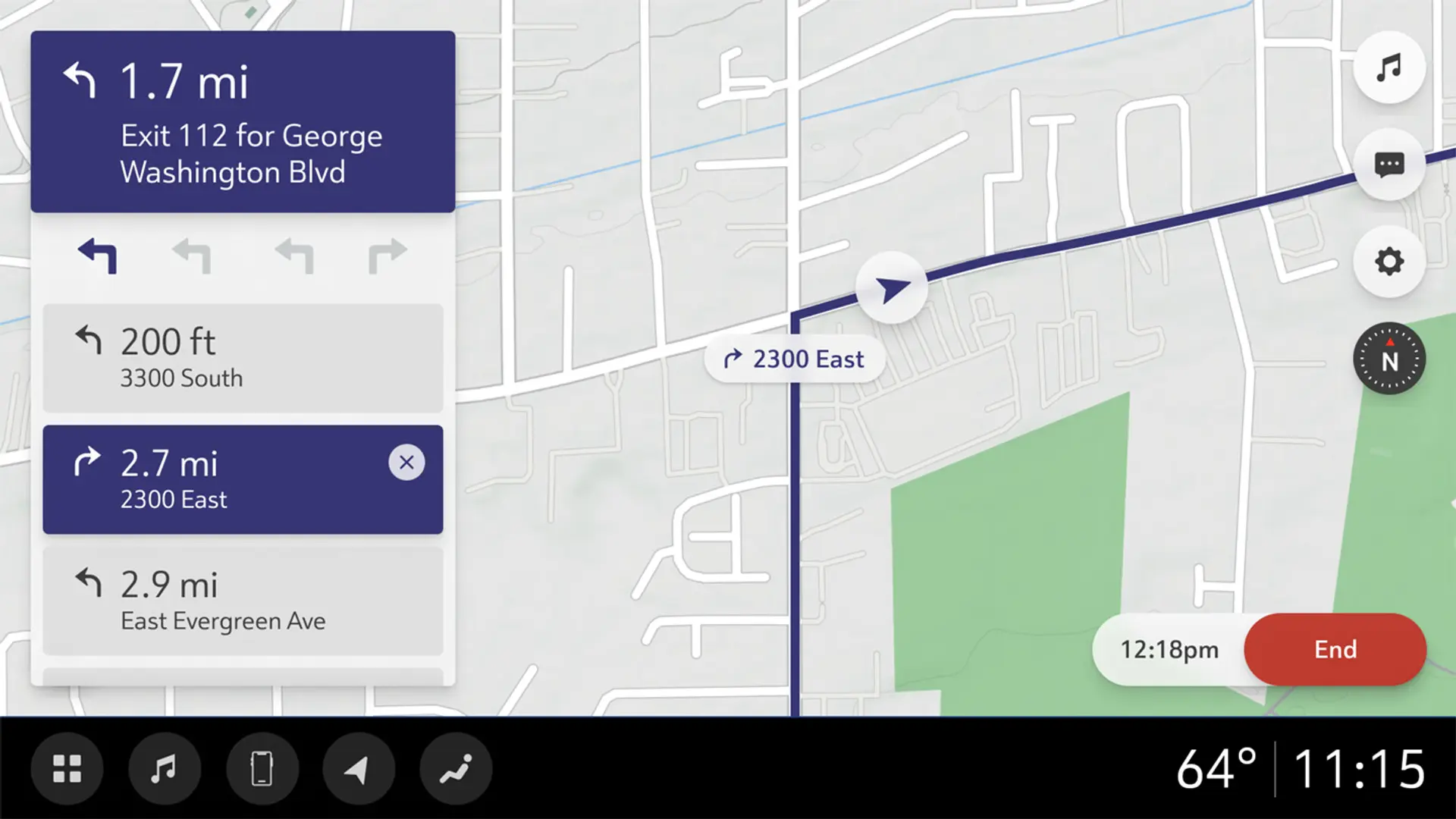 General Motors Navi - Maneuver Preview