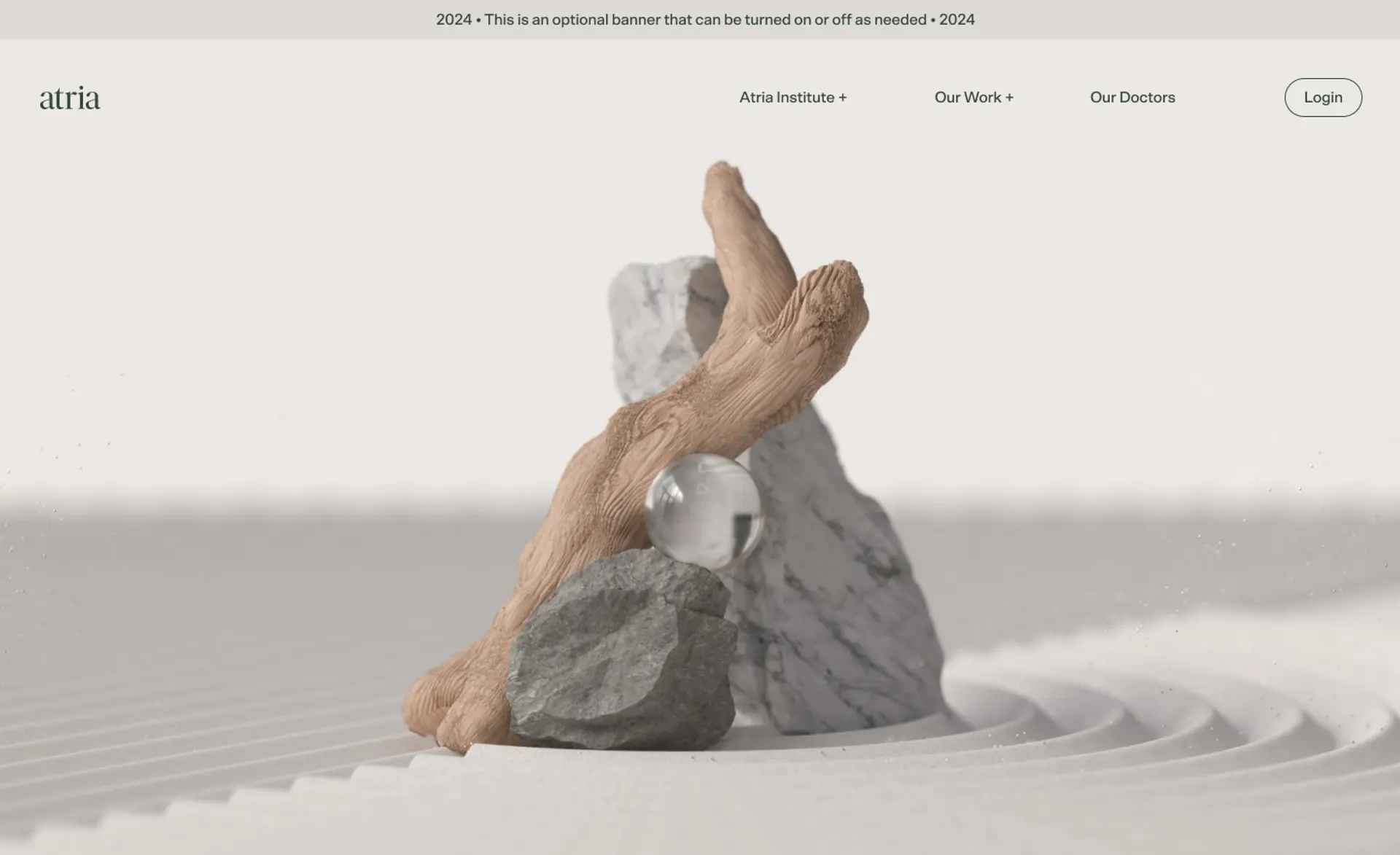 Atria Homepage 3D
