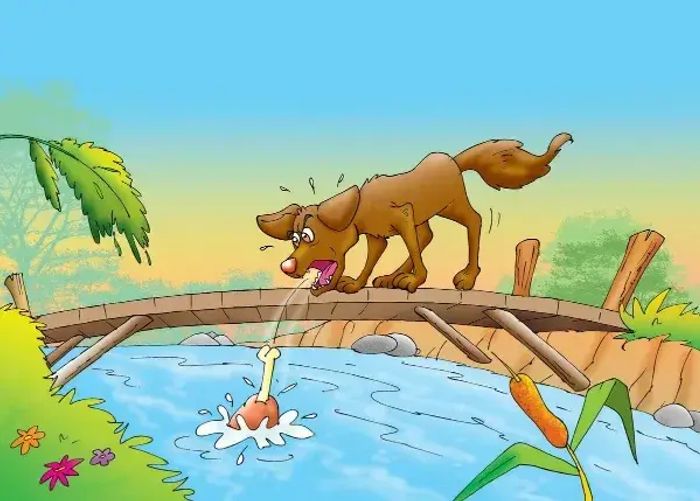 the greedy dog betime stories