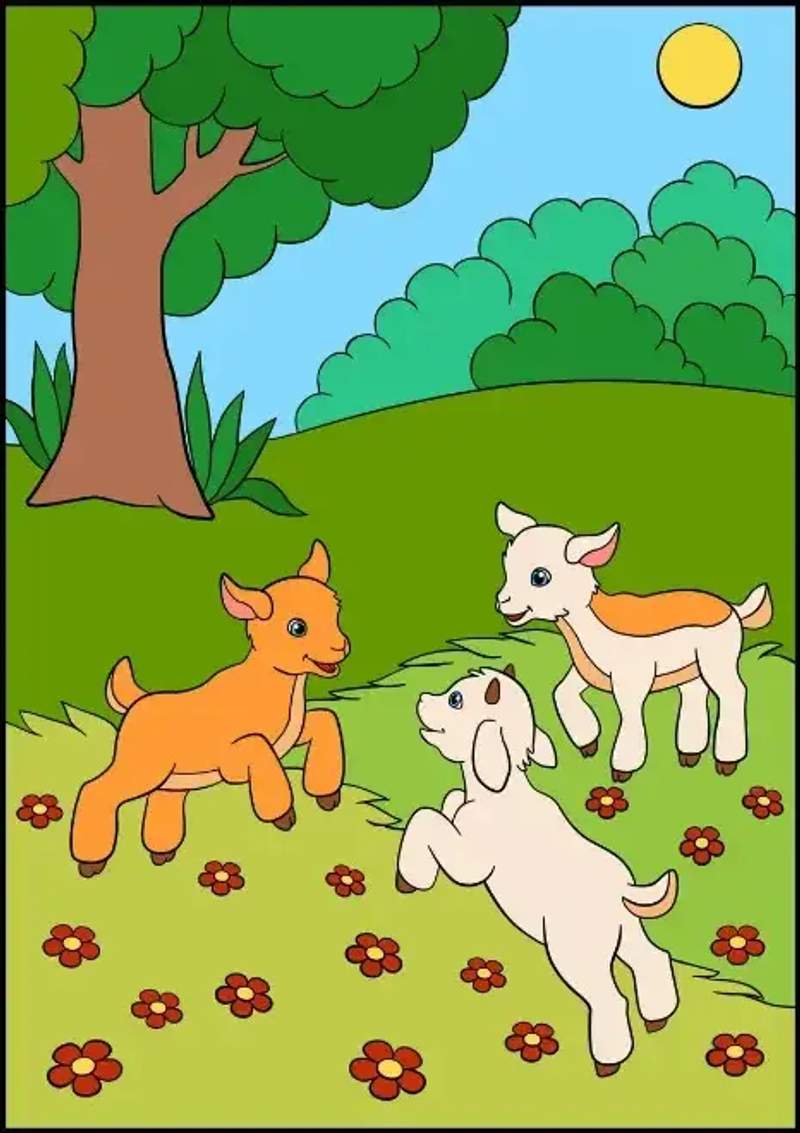 The Three Billy Goats Gruff