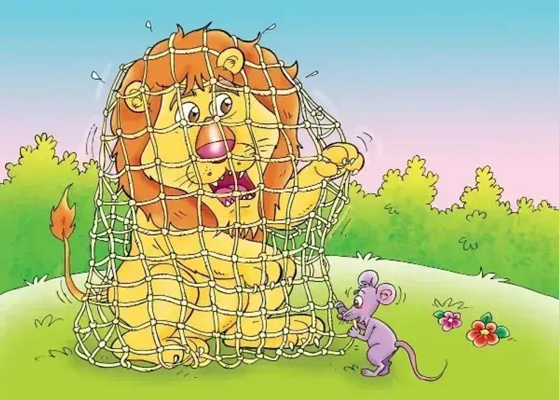 Lion and the Mouse Rhyme