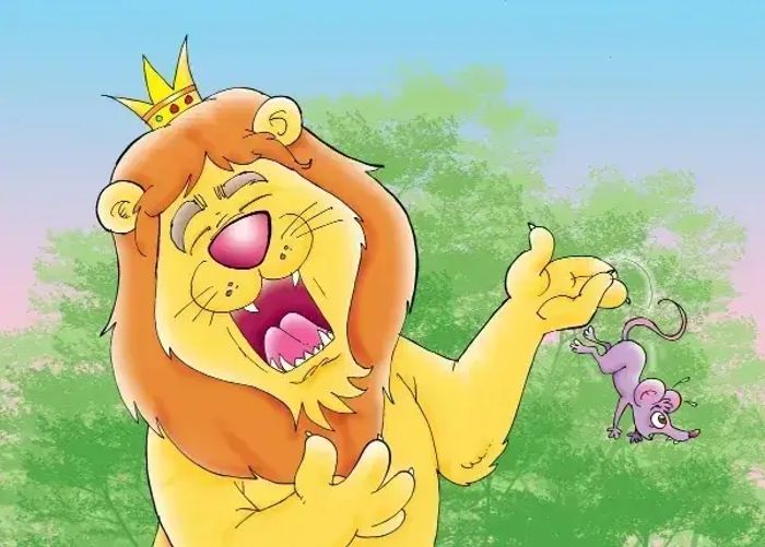 lion and the mouse kids bedtime story rhymes
