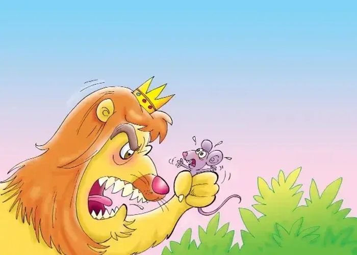 lion and the mouse kids bedtime story rhymes