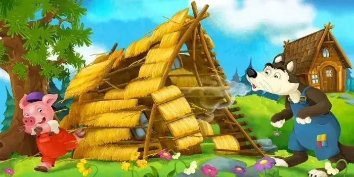 The Three Little Pigs bedtime story