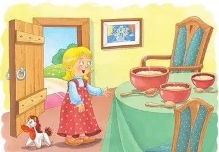 Goldilocks and the Three Bears Story bedtime kids stories.