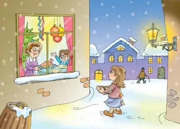 bedtime stories for kids, The Little Match Girl