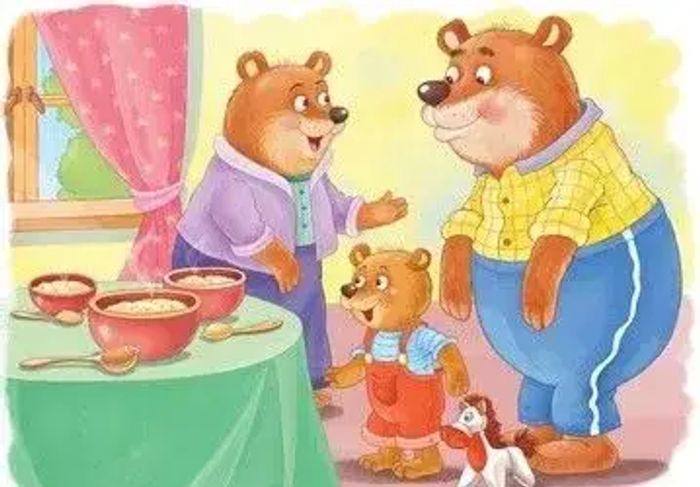 Goldilocks and the Three Bears Story bedtime kids stories.