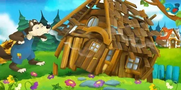 The Three Little Pigs bedtime story